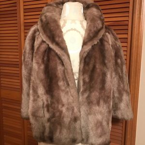 Vintage faux fur